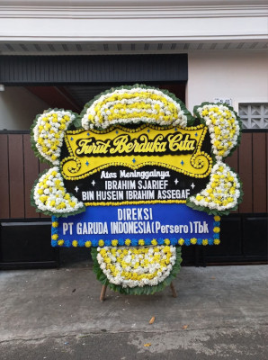Papan Bunga Duka di Dorari Isa