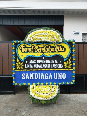 Papan Bunga Duka di Dorari Isa
